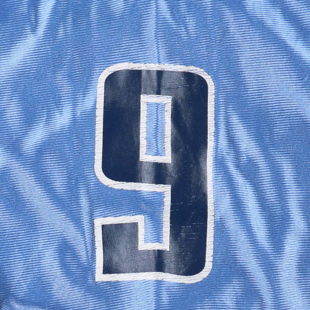 Reebok NFL Tennessee Titans Mesh V-Neck Football 3/4 Sleeve T-Shirt (Men's XL equivalent) unclear navy blue type Vintage Second Hand