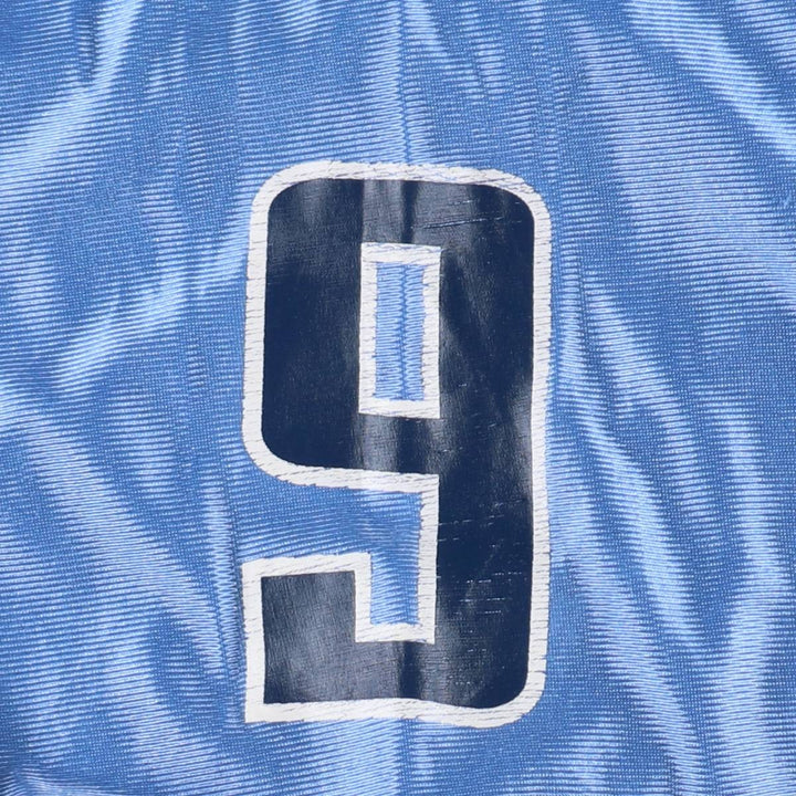 Reebok NFL Tennessee Titans Mesh V-Neck Football 3/4 Sleeve T-Shirt (Men's XL equivalent) unclear navy blue type Vintage Second Hand
