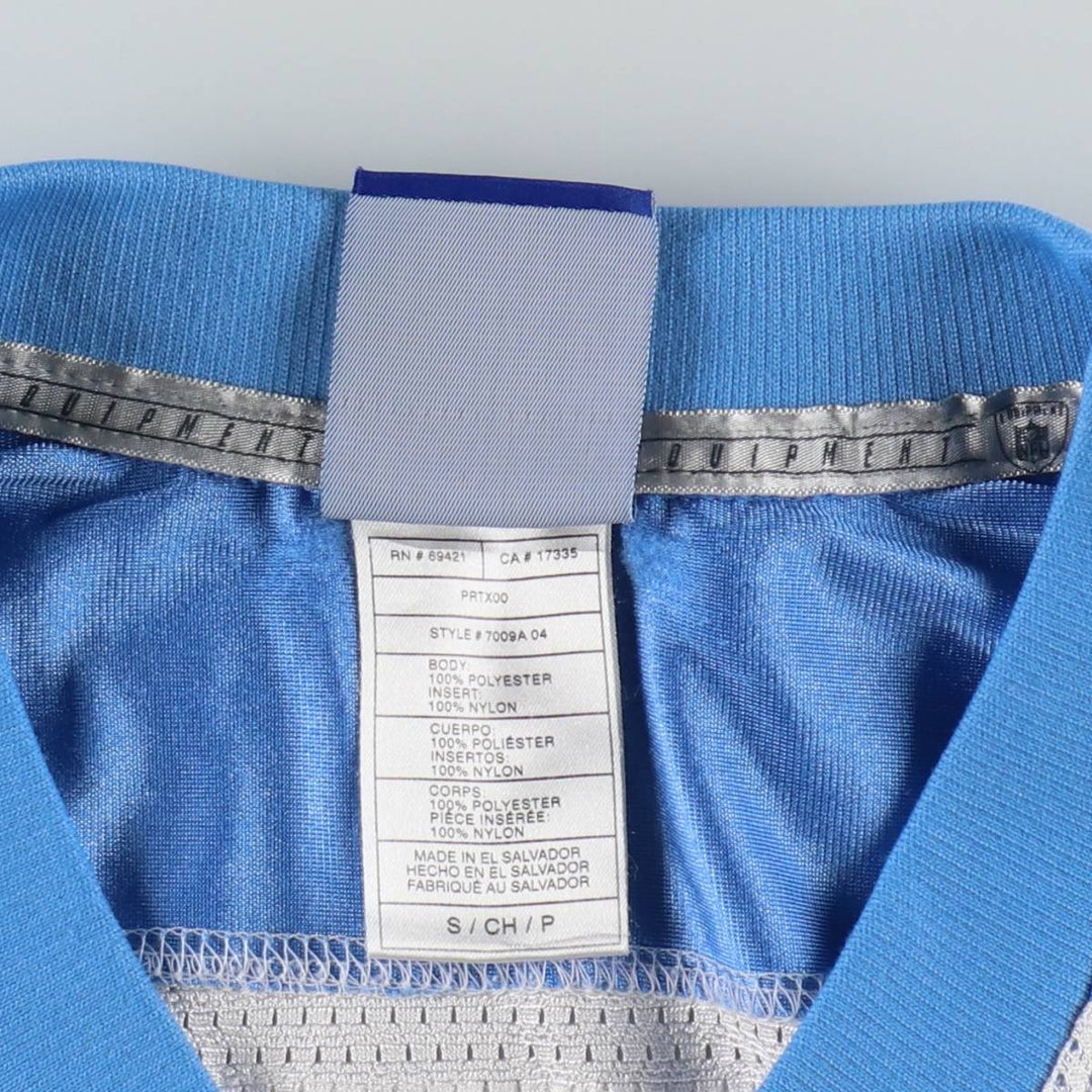 Reebok NFL Tennessee Titans Mesh V-Neck Football Short Sleeve T-Shirt (Men's Size S) polyester white type Vintage Second Hand