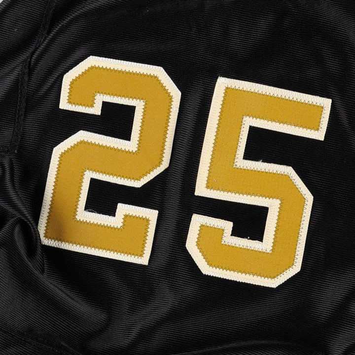 Reebok NFL New Orleans Saints Five-Quarter Sleeve Mesh V-Neck Game Shirt Football Shirt Men's XL Equivalent polyester black type Vintage Second Hand