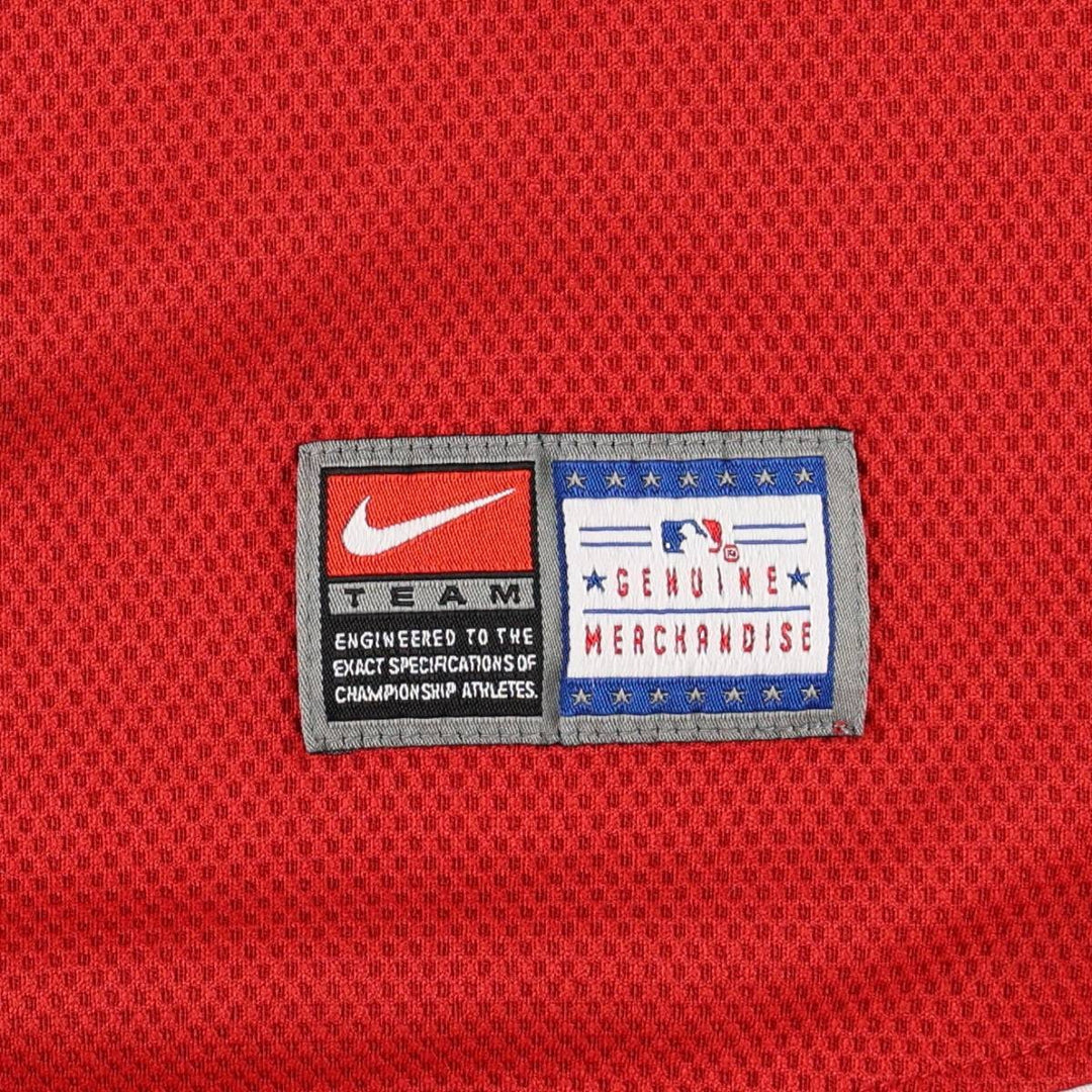 2000'S Nike TEAM MLB ST. LOUIS CARDINALS Game Shirt Baseball Shirt Men's Size S (approx.) polyester red type Vintage Second Hand