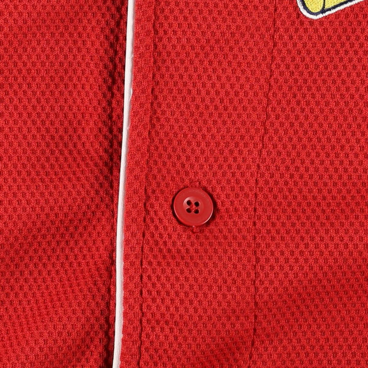 2000'S Nike TEAM MLB ST. LOUIS CARDINALS Game Shirt Baseball Shirt Men's Size S (approx.) polyester red type Vintage Second Hand