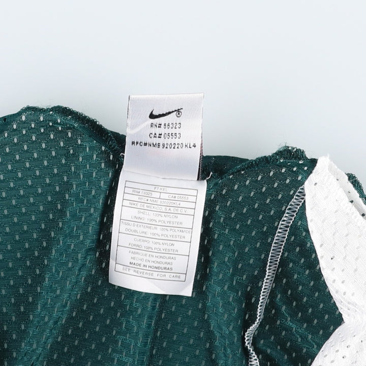 90'S Nike Reversible Mesh Tank Top Game Shirt, Men's Size L (approx.), Vintage Nylon green type Vintage Second Hand