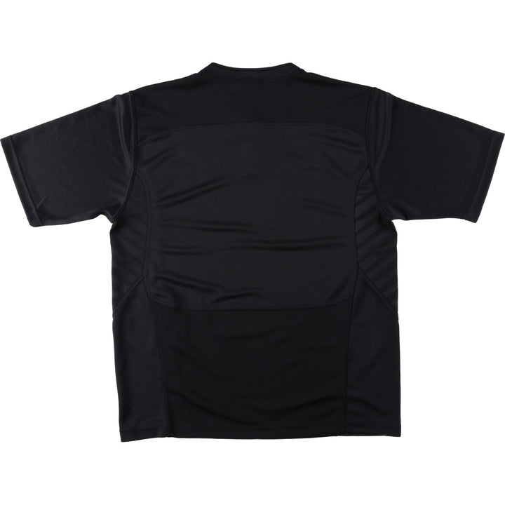 Adidas CLIMA COOL New Zealand National Team Henley Neck Mesh Game Shirt Replica Uniform (Men's XL equivalent) polyester black type Vintage Second Hand