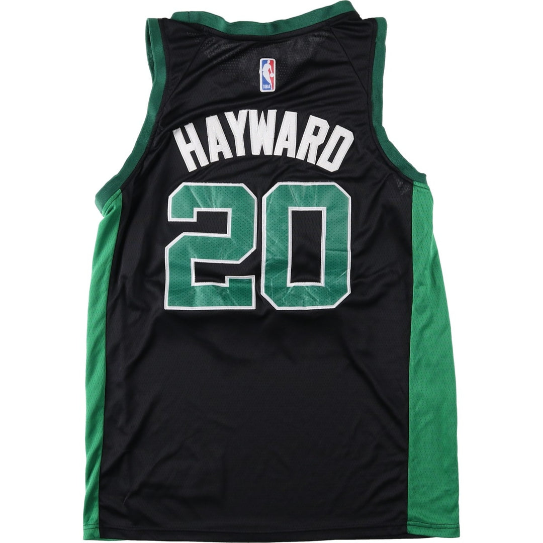 Nike NBA Boston Celtics Mesh Game Shirt Replica Uniform (Men's Size M) unclear black type Vintage Second Hand