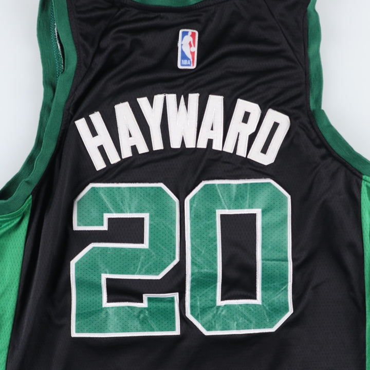 Nike NBA Boston Celtics Mesh Game Shirt Replica Uniform (Men's Size M) unclear black type Vintage Second Hand