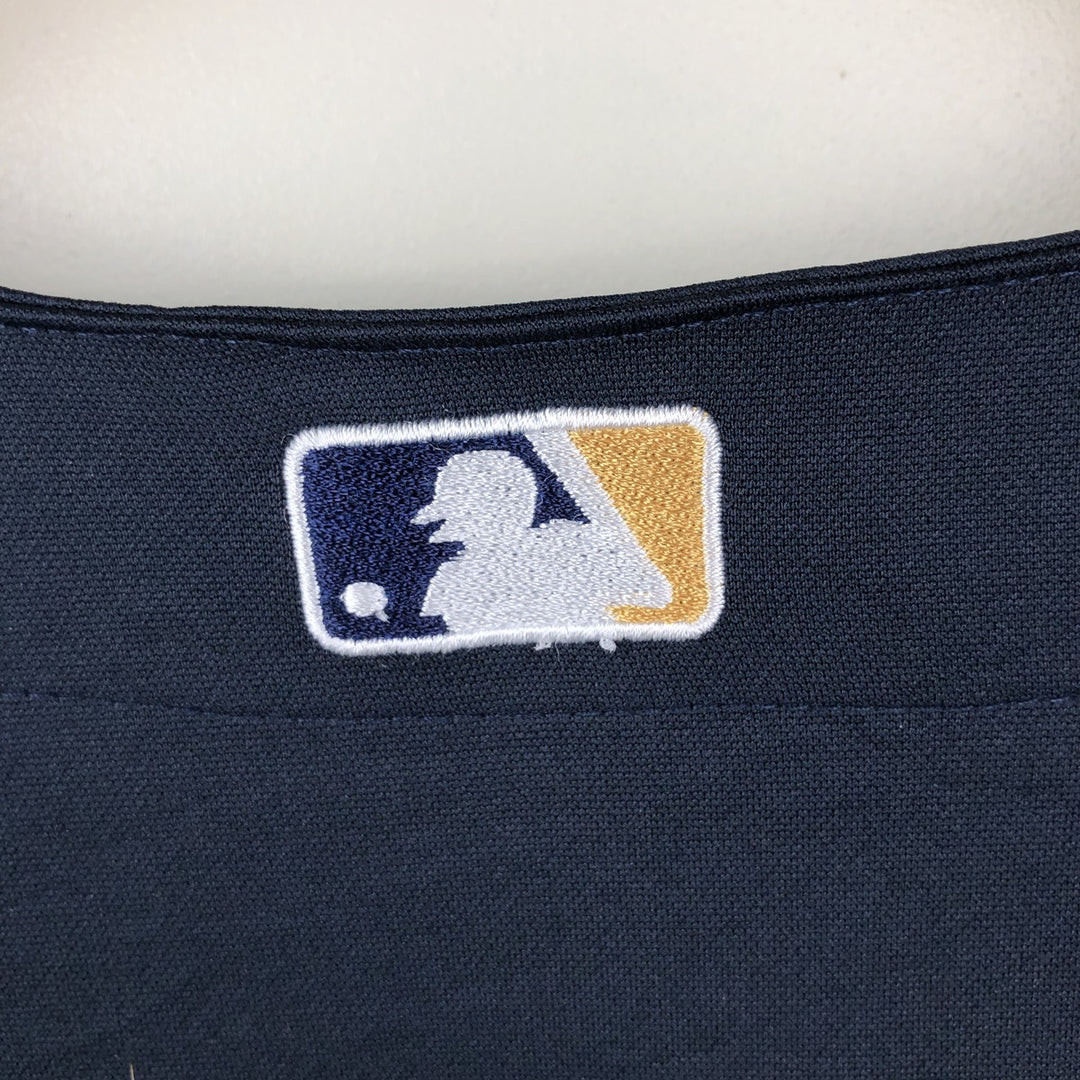 Big Size MLB Milwaukee Brewers Game Shirt Baseball Shirt Men's XXXL Equivalent unclear navy blue type Vintage Second Hand