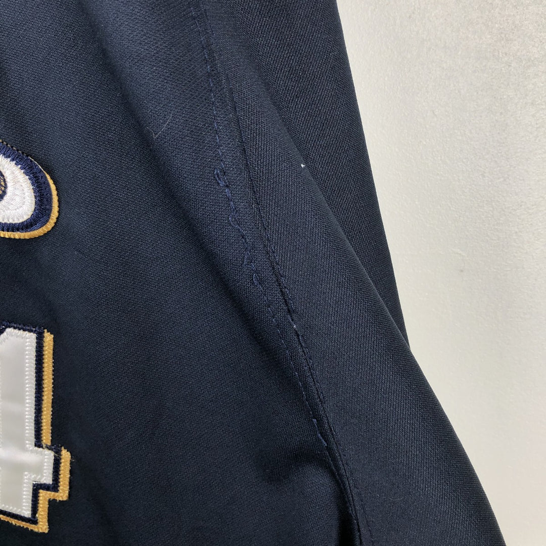 Big Size MLB Milwaukee Brewers Game Shirt Baseball Shirt Men's XXXL Equivalent unclear navy blue type Vintage Second Hand