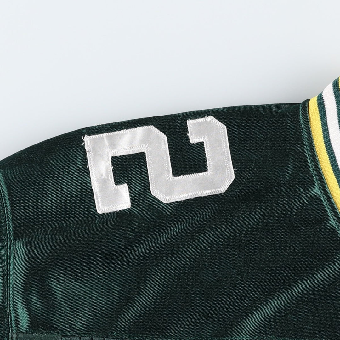 Reebok NFL Green Bay Packers V-Neck Mesh Game Shirt Football Shirt Men's XXL (approx.) polyester dark green Vintage Second Hand