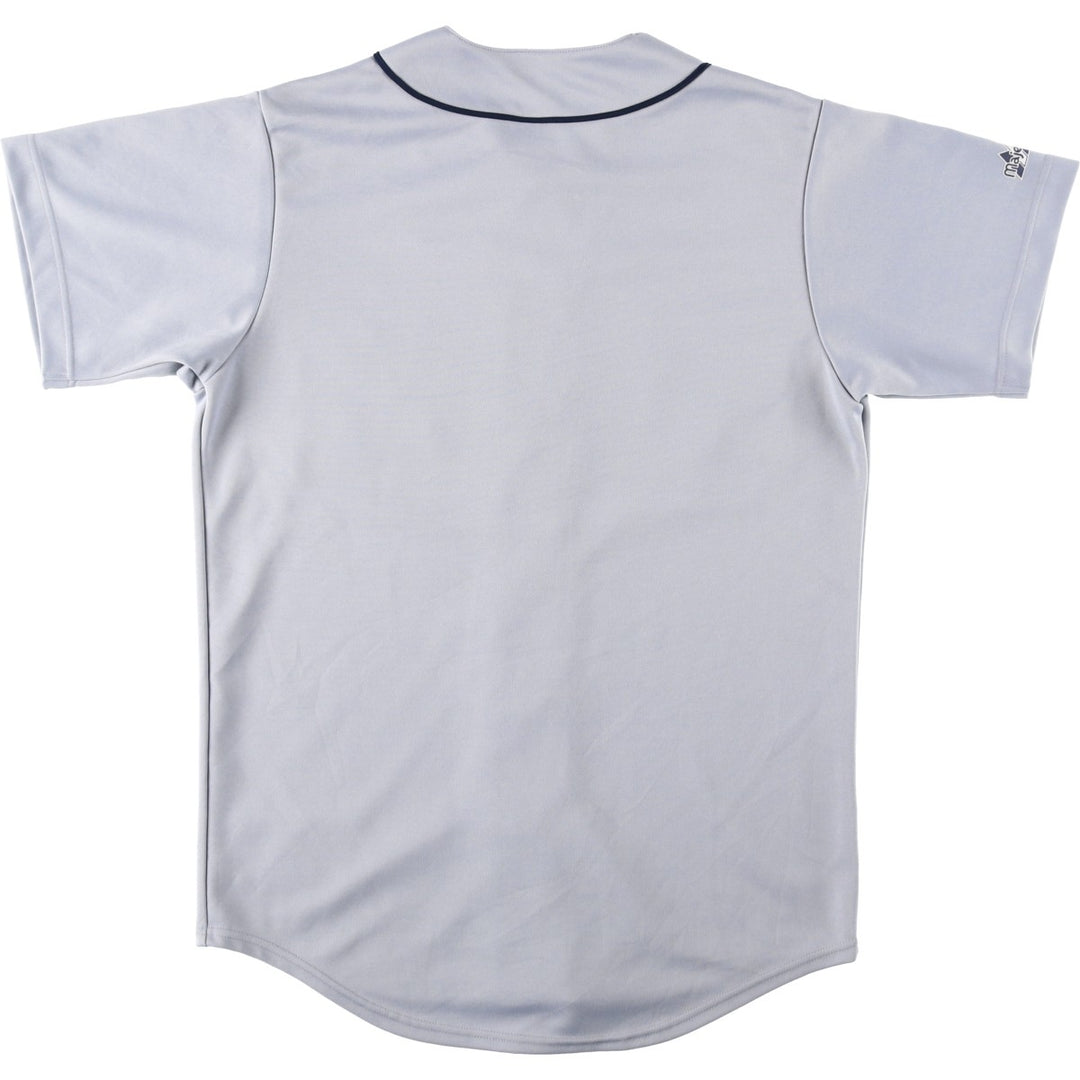 90s-00'S Majestic MLB Seattle Mariners Game Shirt Baseball Shirt Men's Size M (Equivalent) Vintage unclear gray type Vintage Second Hand