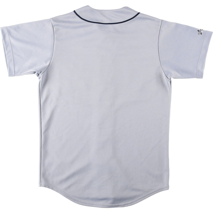 90s-00'S Majestic MLB Seattle Mariners Game Shirt Baseball Shirt Men's Size M (Equivalent) Vintage unclear gray type Vintage Second Hand