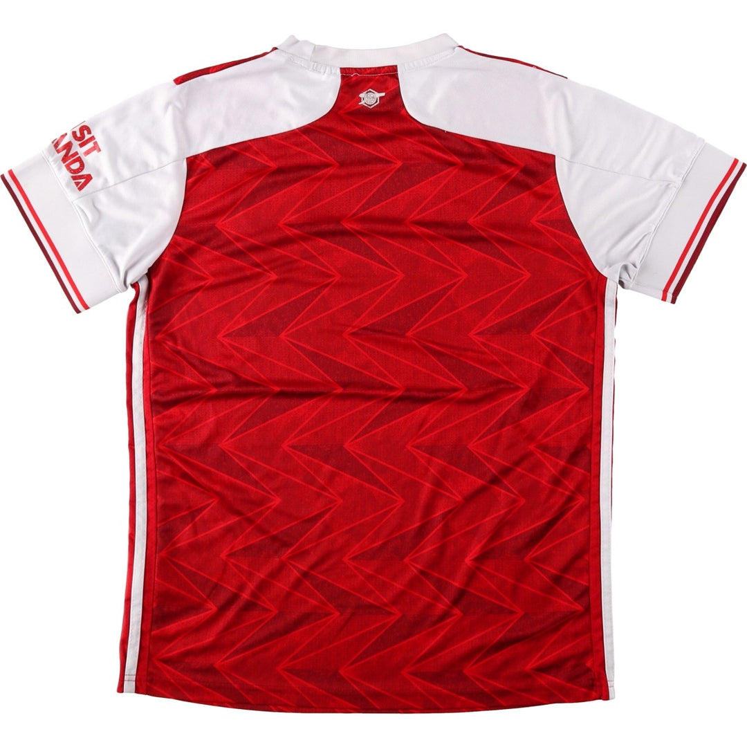 Adidas CLIMALITE Arsenal FC all-over print mesh soccer jersey game shirt, men's size M. polyester red type Vintage Second Hand