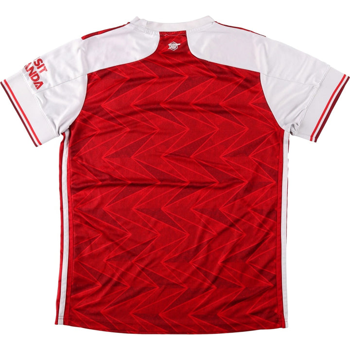 Adidas CLIMALITE Arsenal FC all-over print mesh soccer jersey game shirt, men's size M. polyester red type Vintage Second Hand