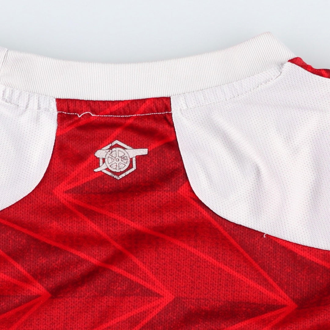 Adidas CLIMALITE Arsenal FC all-over print mesh soccer jersey game shirt, men's size M. polyester red type Vintage Second Hand