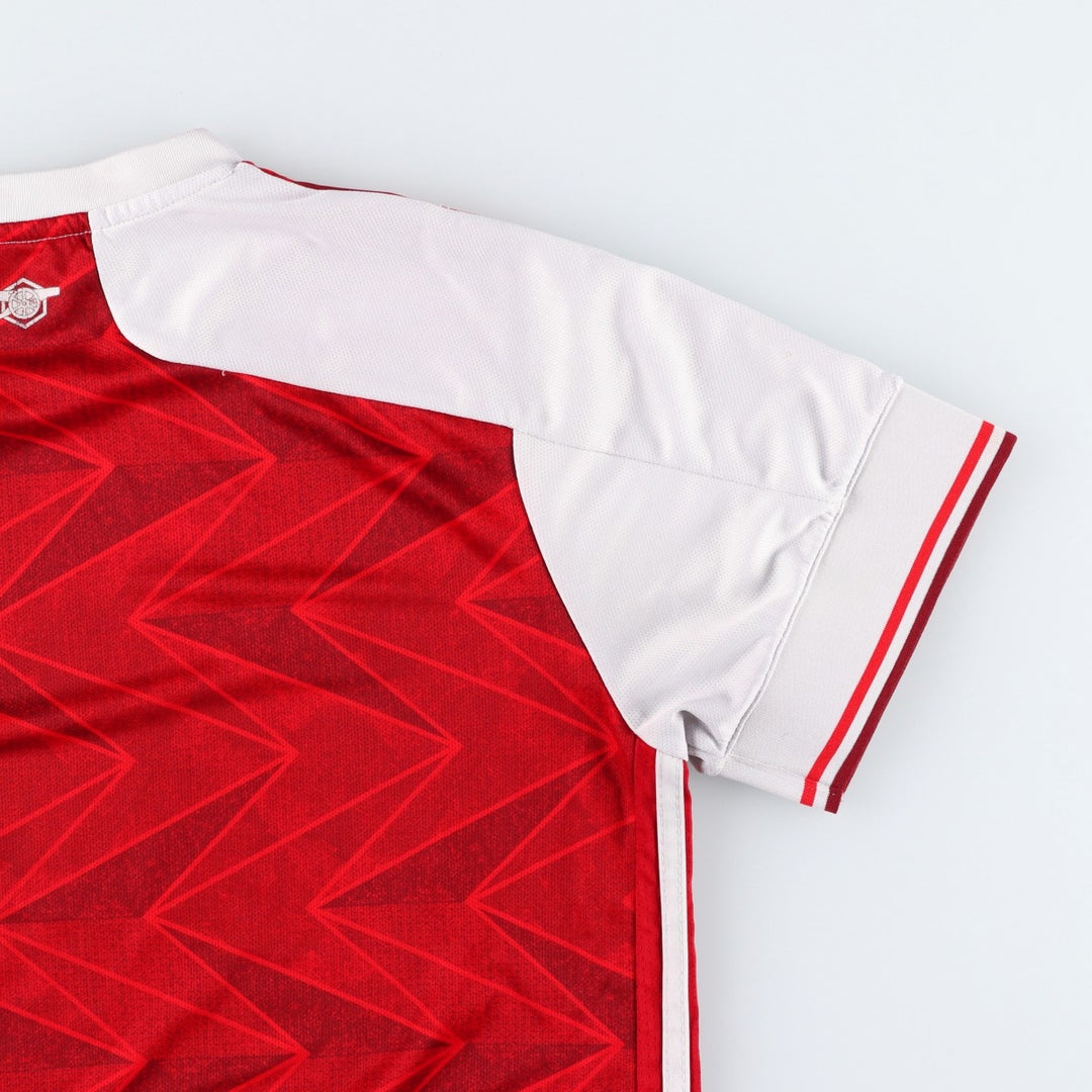 Adidas CLIMALITE Arsenal FC all-over print mesh soccer jersey game shirt, men's size M. polyester red type Vintage Second Hand