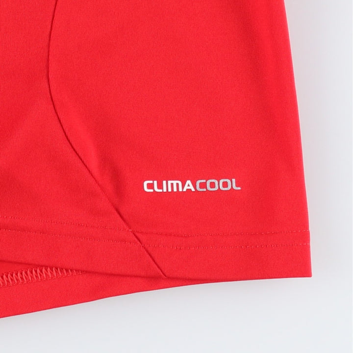 Adidas CLIMA COOL Spain National Team V-Neck Mesh Soccer Jersey Game Shirt (Men's Size L) polyester red type Vintage Second Hand