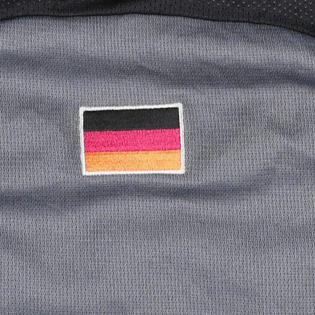 2000'S Adidas Germany National Football Team Game Shirt, Men's Size XL (approx.) polyester gray type Vintage Second Hand