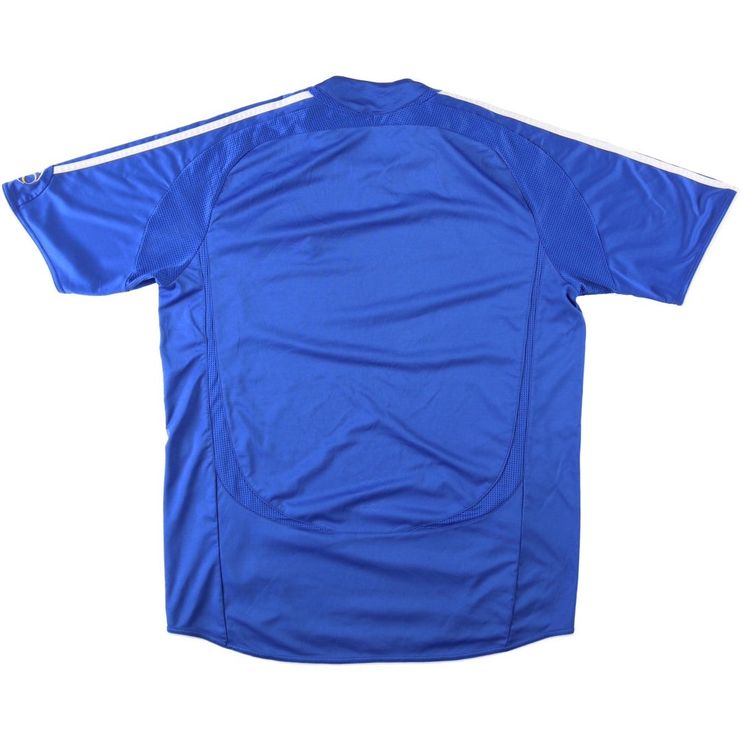 2000'S Adidas Premier League Chelsea FC soccer jersey game shirt, men's size L (approx.) polyester blue type Vintage Second Hand