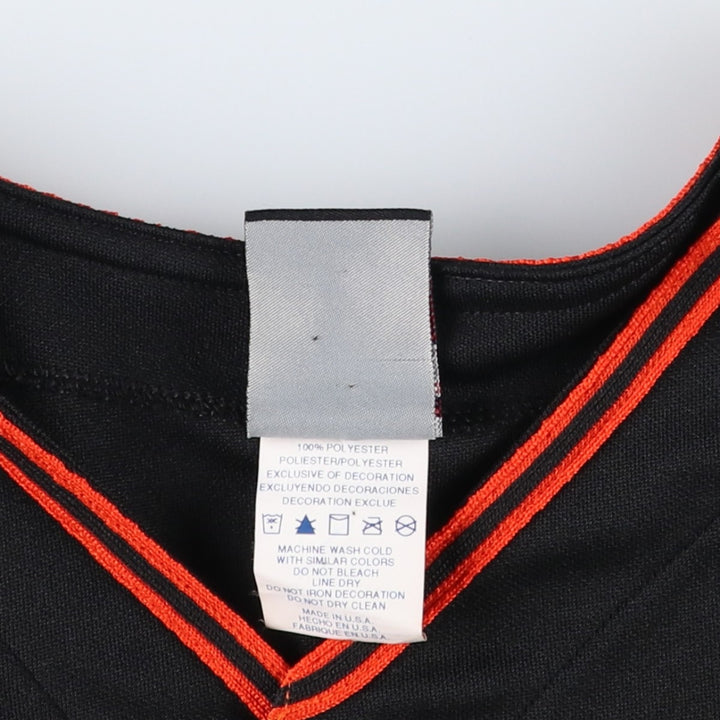 Majestic MLB San Francisco Giants Game Shirt Baseball Shirt Made in USA Men's Size M polyester black type Vintage Second Hand