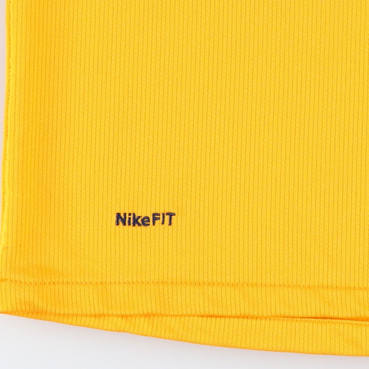 2000'S Nike TEAM Premier League Arsenal FC soccer jersey game shirt, men's size L (approx.) polyester yellow type Vintage Second Hand