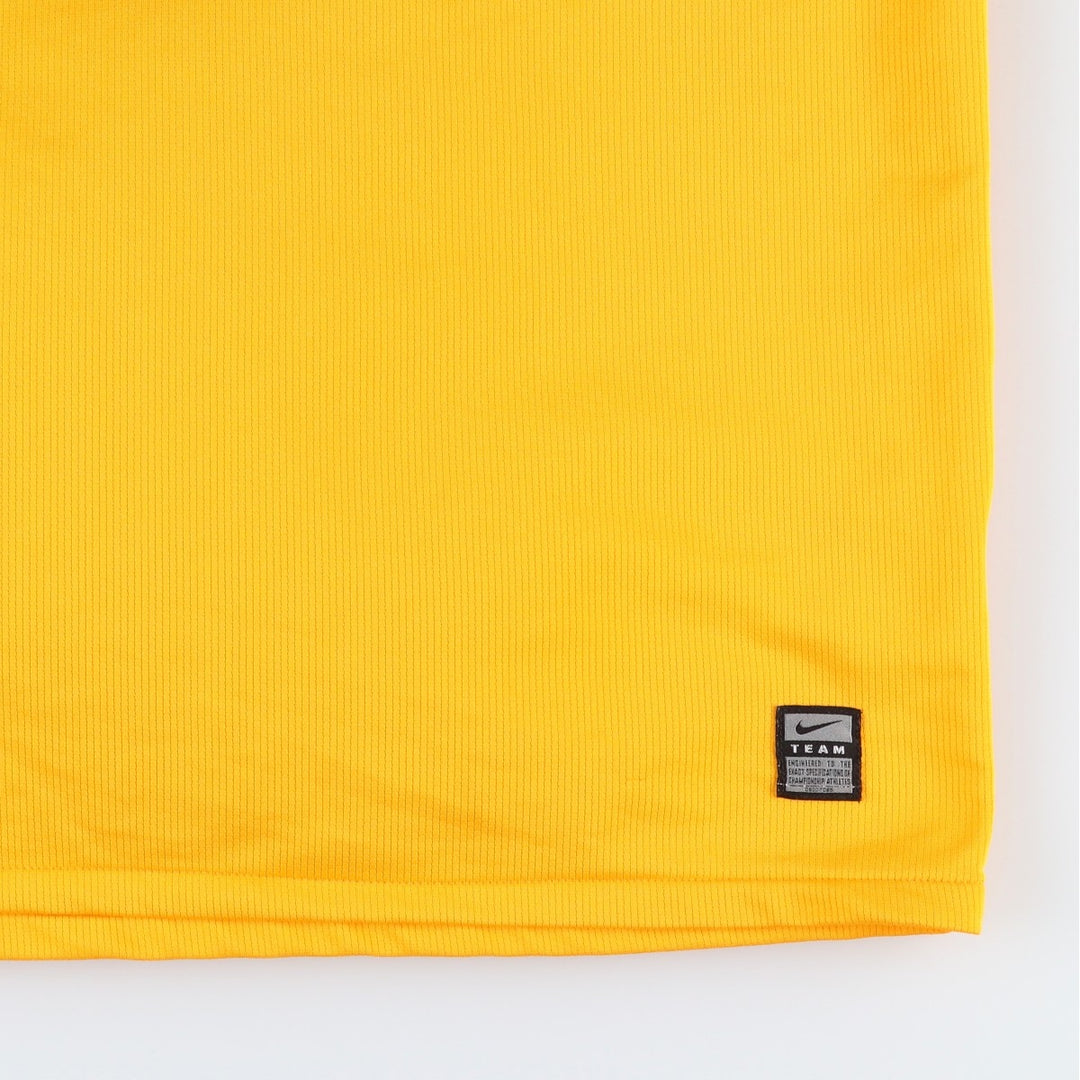 2000'S Nike TEAM Premier League Arsenal FC soccer jersey game shirt, men's size L (approx.) polyester yellow type Vintage Second Hand
