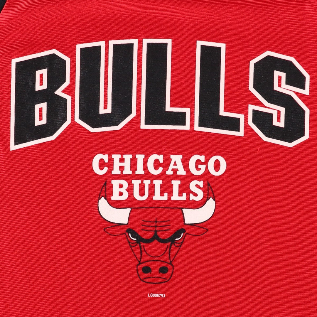 LOGO 7 NBA CHICAGO BULLS Game Shirt Replica Uniform (Men's XL equivalent) unclear red type Vintage Second Hand