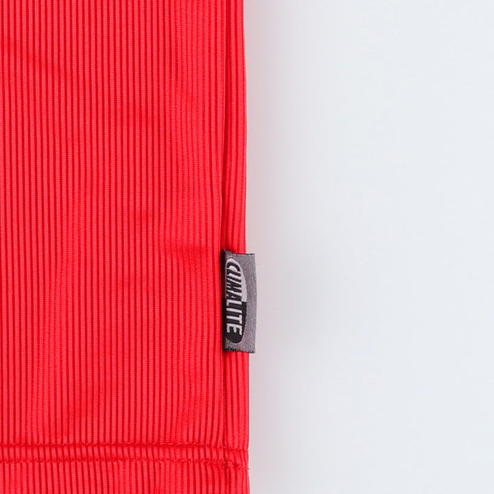 90'S Adidas Primeira Liga SL Benfica V-neck collared soccer jersey game shirt, men's size M (approx.) polyester red type Vintage Second Hand