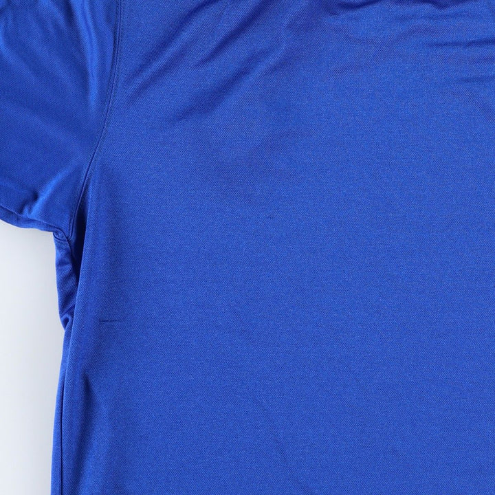 1990'S Nike Brazil National Team V-neck Collared Soccer Jersey Game Shirt Men's Size M (approx.) Vintage polyester blue type Vintage Second Hand