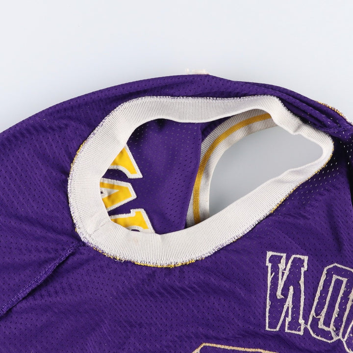 Adidas NBA Los Angeles Lakers Game Shirt Replica Uniform Men's XL (approx.) Mesh polyester purple type Vintage Second Hand