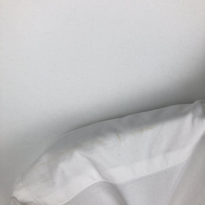 Brooks Brothers Est. 1818 Milano Long Sleeve Button-Down Shirt, Men's Size Medium Supima Cotton white type Vintage Second Hand