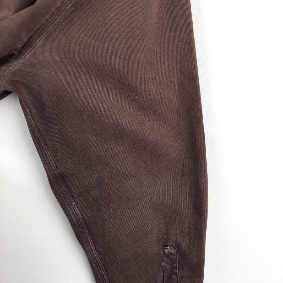 Carhartt ORIGINAL FIT long sleeve button-down work shirt, men's XL size cotton brown type Vintage Second Hand