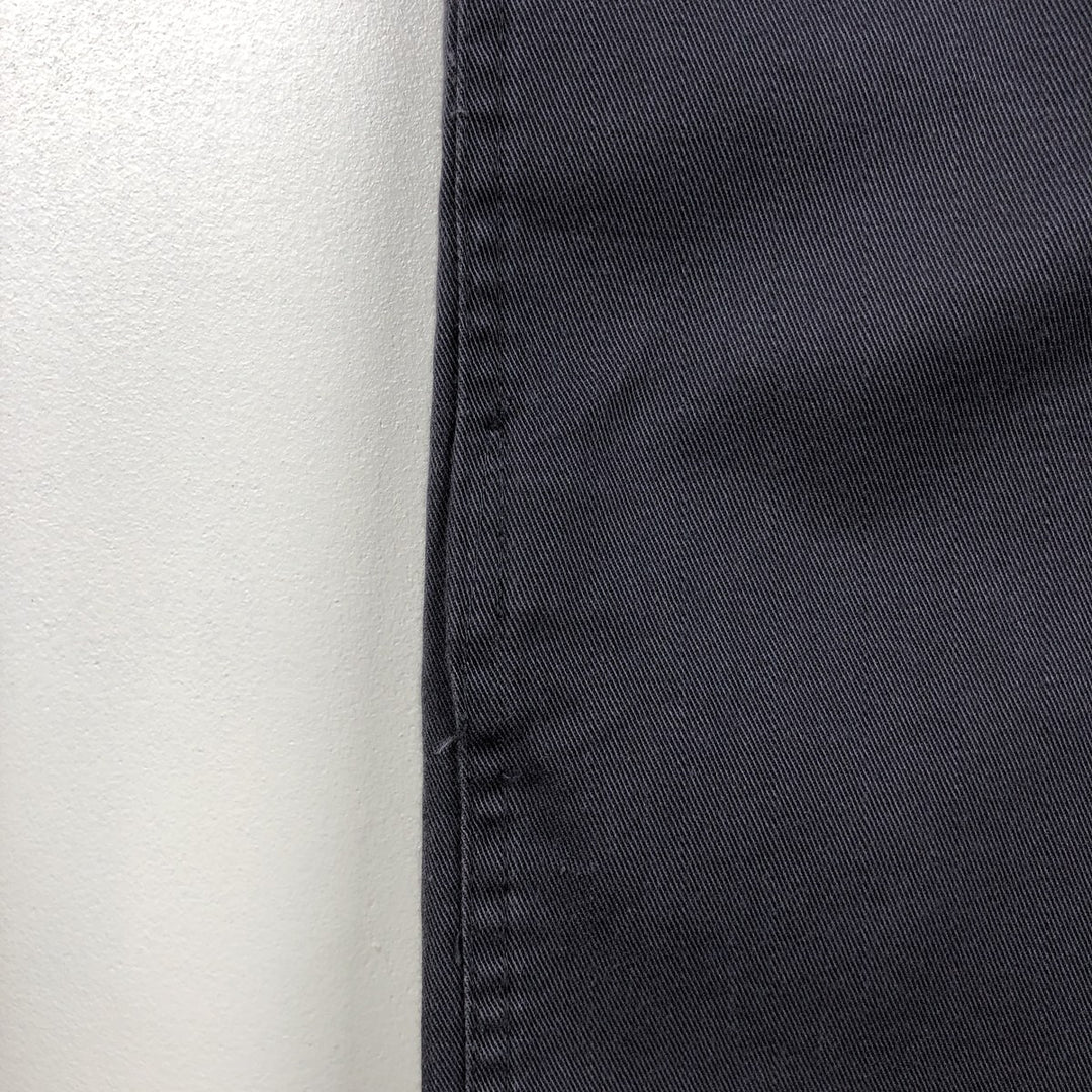 Harley-Davidson Skull Pattern Hidden Button-Down Long-Sleeve Work Shirt (Men's Size L) cotton black type Vintage Second Hand