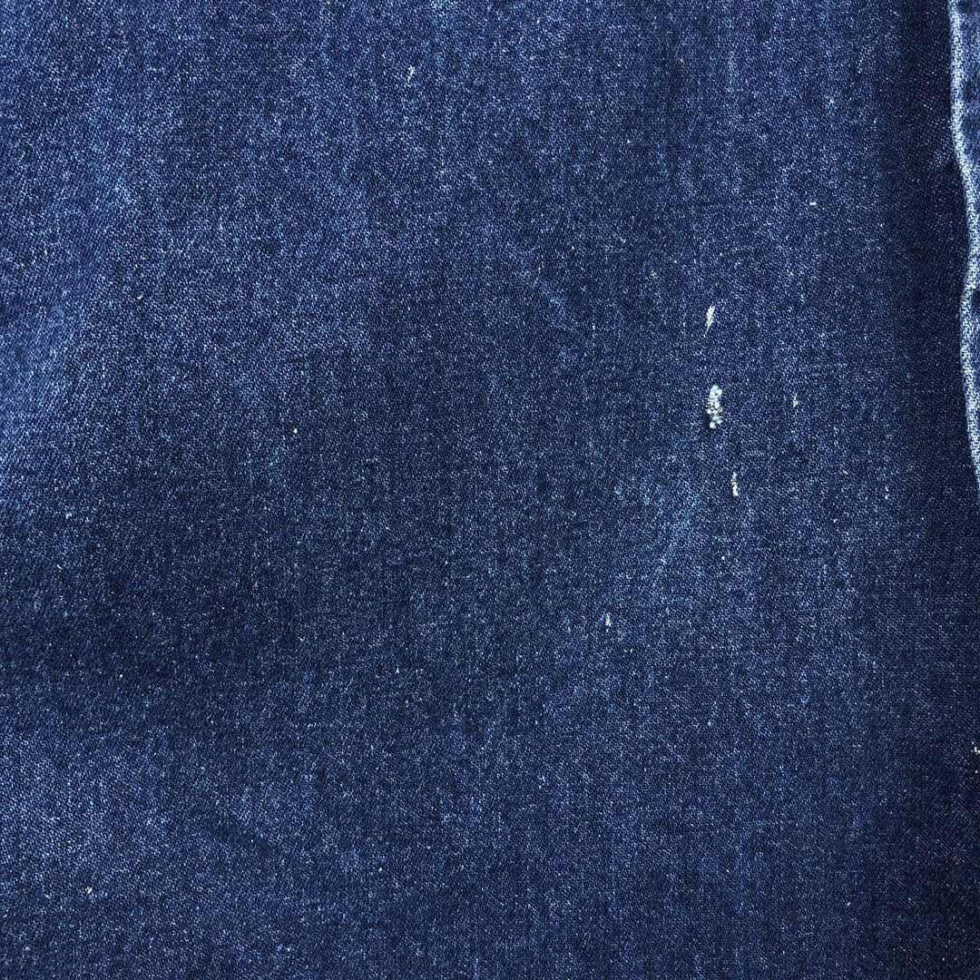 80s-90'S Carhartt Long-Sleeve Denim Western Shirt, Men's Size XL (Vintage) unclear blue type Vintage Second Hand