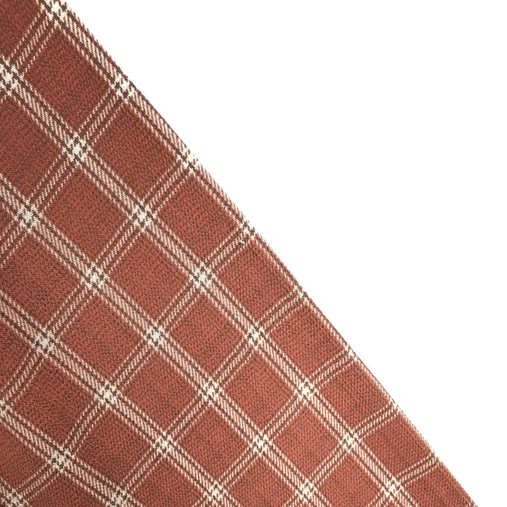2000'S Woolrich Long-Sleeve Button-Down Check Shirt, Men's Size XL (approx.) unclear red type reddish brown Vintage Second Hand