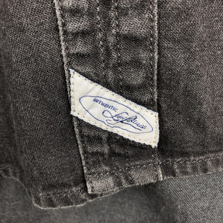 Levi's 60560-1361 Long-Sleeve Black Denim Shirt, Men's Size M (approx.) cotton black type Vintage Second Hand