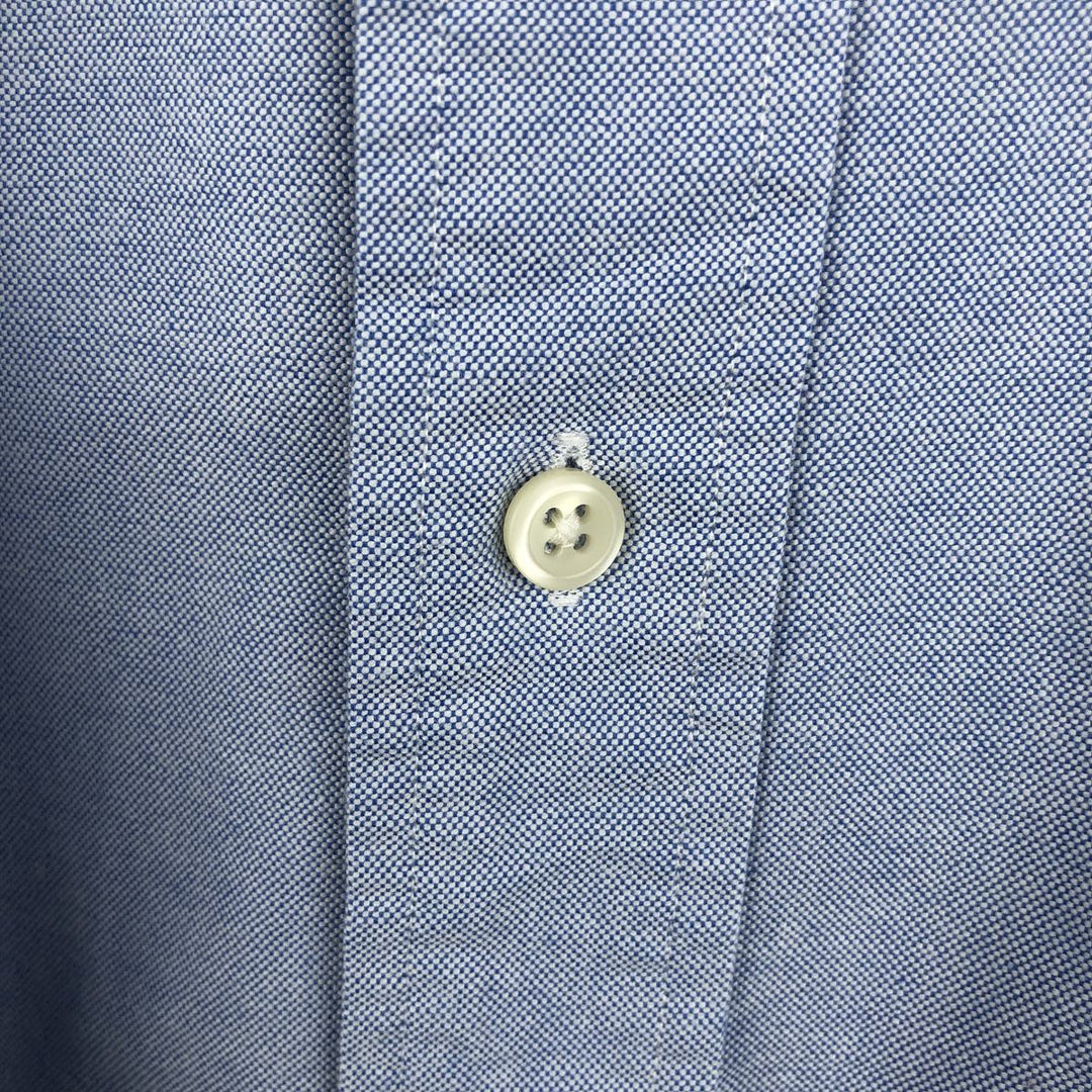 Ralph Lauren YARMOUTH long sleeve button down shirt, men's size L cotton Blue type light blue Vintage Second Hand