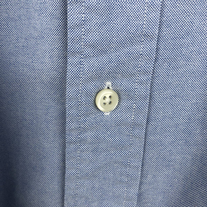 Ralph Lauren YARMOUTH long sleeve button down shirt, men's size L cotton Blue type light blue Vintage Second Hand