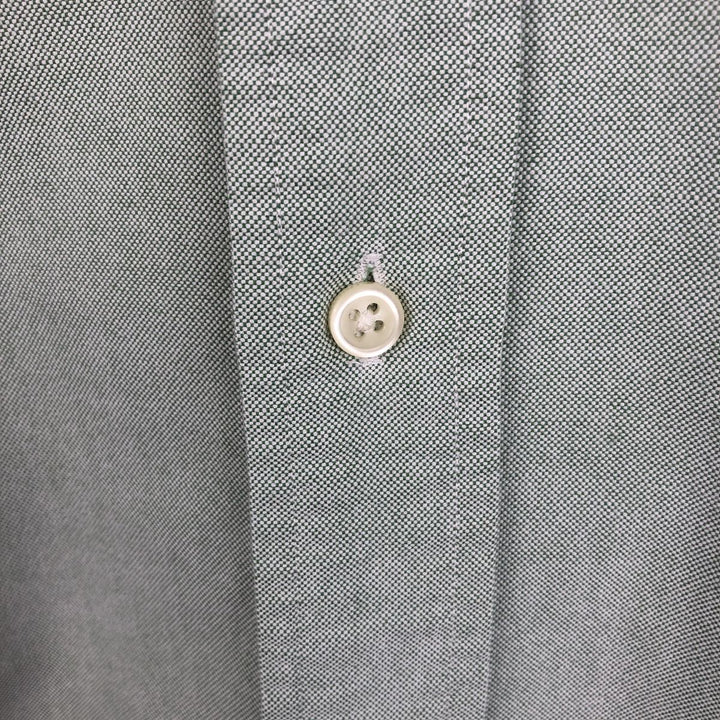 Ralph Lauren Classic Fit Long Sleeve Button Down Shirt Men's XL cotton Khaki type sage green Vintage Second Hand