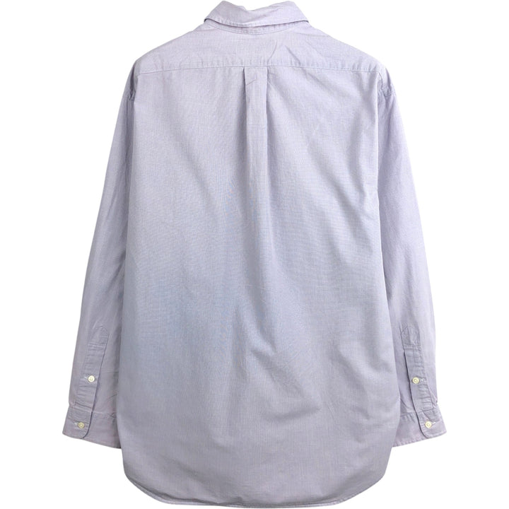 Ralph Lauren BLAKE long sleeve button down shirt, men's size M cotton purple type Vintage Second Hand