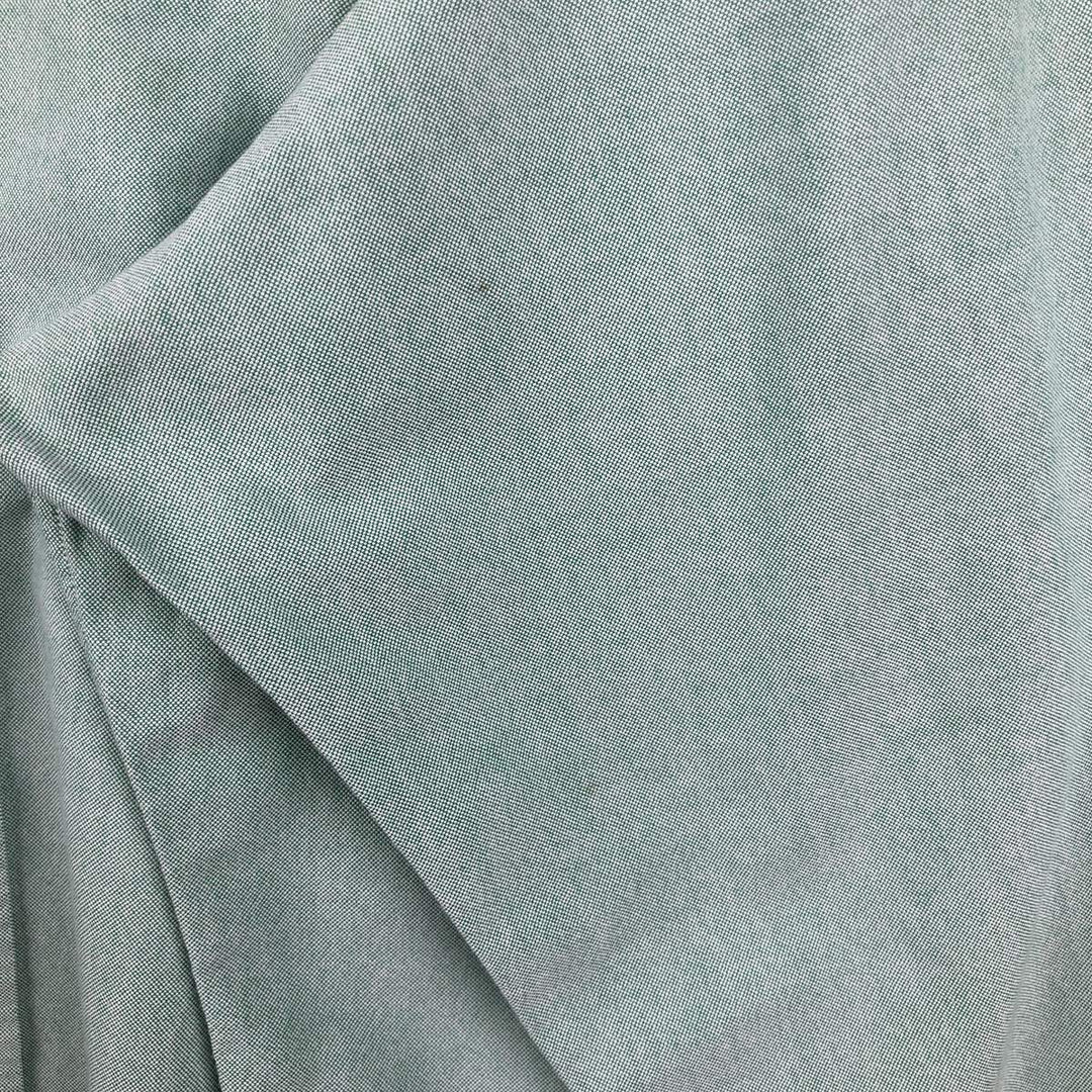 Ralph Lauren Classic Fit Long Sleeve Button Down Shirt, Men's Size L cotton green type Vintage Second Hand