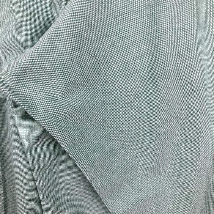 Ralph Lauren Classic Fit Long Sleeve Button Down Shirt, Men's Size L cotton green type Vintage Second Hand