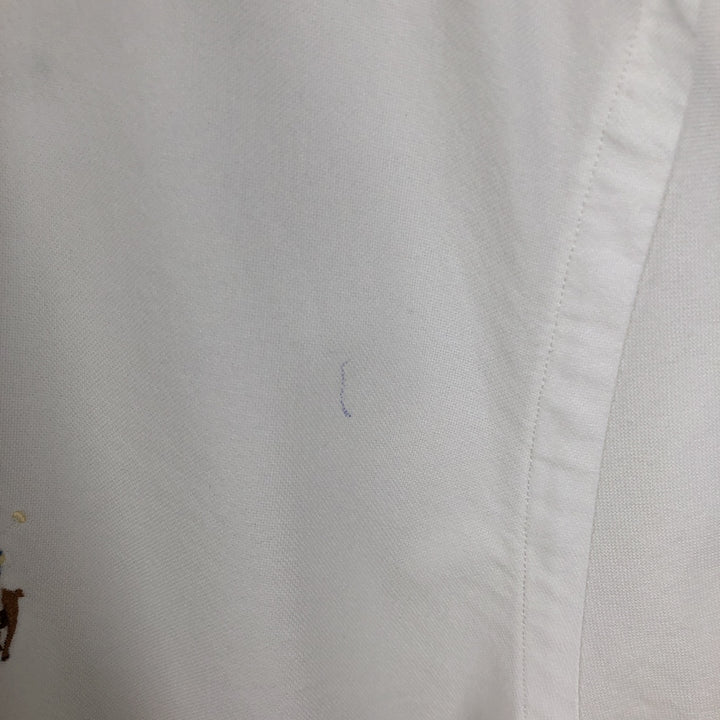Ralph Lauren CLASSIC FIT (Men's size L equivalent) cotton pale white type Vintage Second Hand