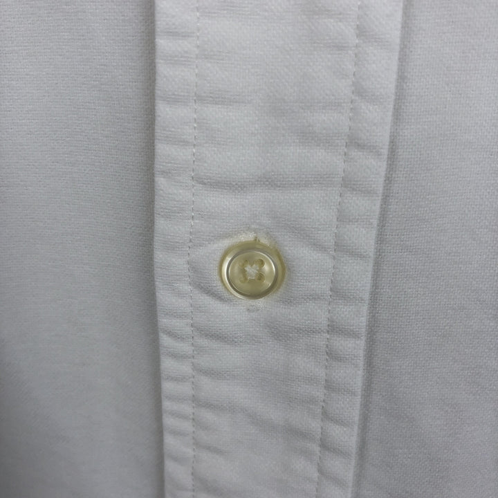 Ralph Lauren BLAKE long sleeve button down shirt, men's size L cotton white type Vintage Second Hand