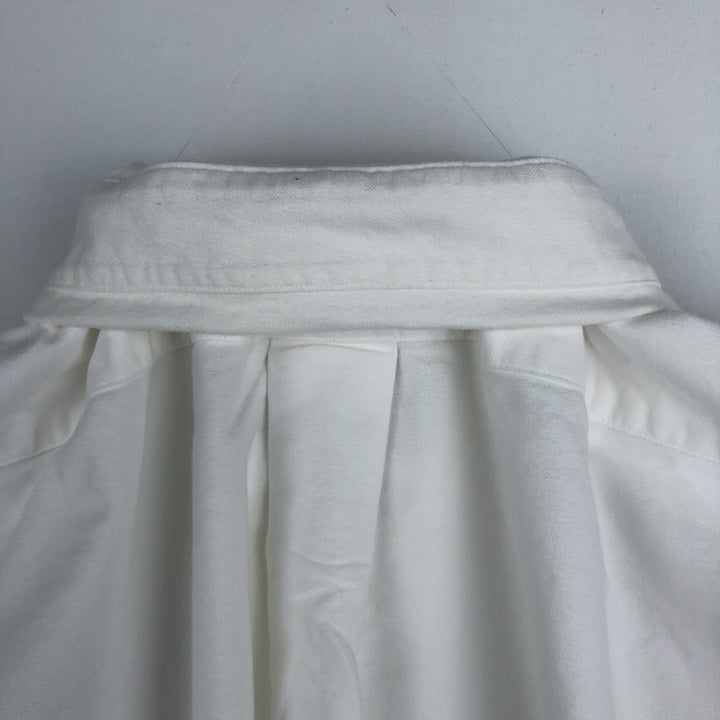 Ralph Lauren BLAKE long sleeve button down shirt, men's size L cotton white type Vintage Second Hand