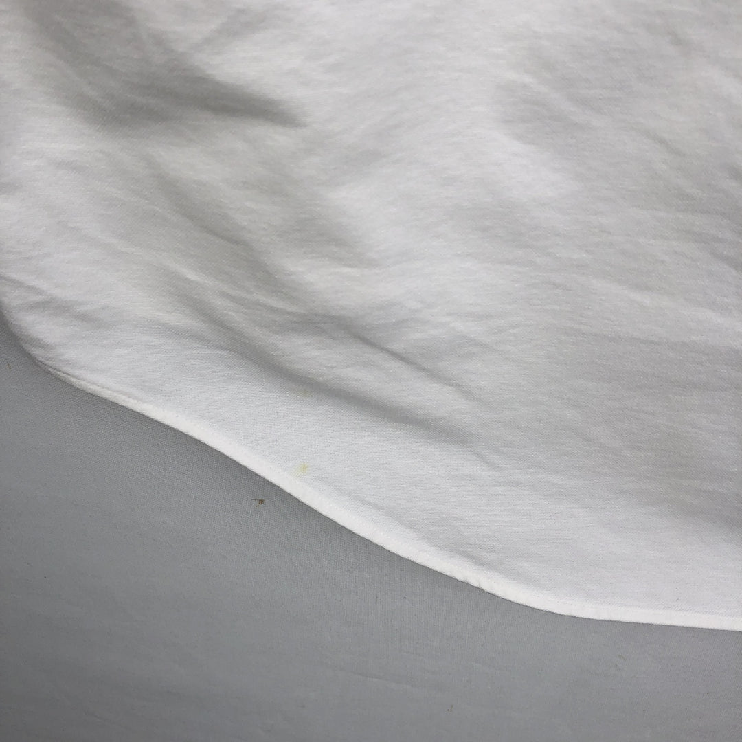Ralph Lauren BLAKE long sleeve button down shirt, men's size L cotton white type Vintage Second Hand