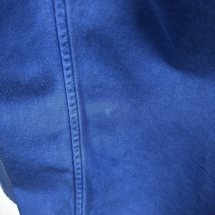 Ralph Lauren BLAKE Classic Fit long-sleeved button-down shirt, men's size L cotton blue type Vintage Second Hand