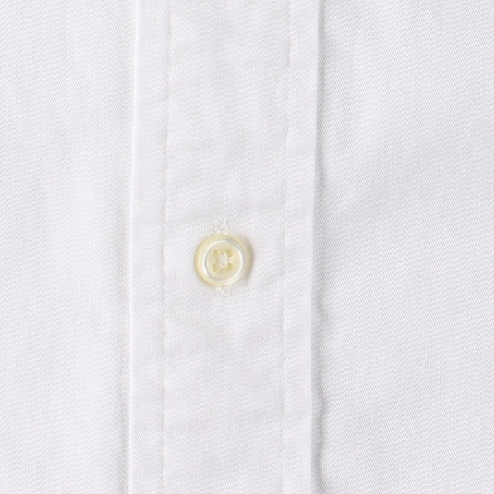 Ralph Lauren BLAKE long sleeve button down shirt, men's size M cotton white type Vintage Second Hand