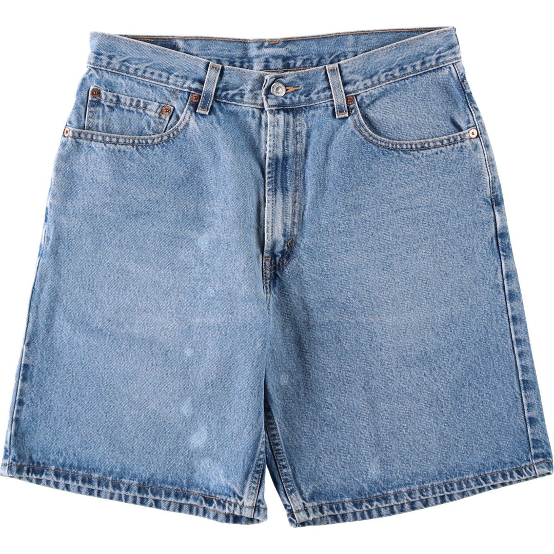 Levi's 550 Relaxed Fit Denim Shorts, Men's Size W34 cotton blue type Vintage Second Hand