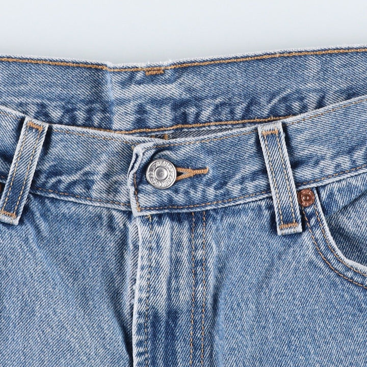 Levi's 550 Relaxed Fit Denim Shorts, Men's Size W34 cotton blue type Vintage Second Hand
