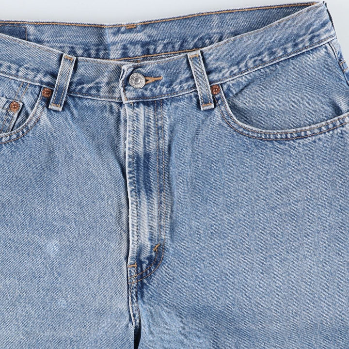 Levi's 550 Relaxed Fit Denim Shorts, Men's Size W34 cotton blue type Vintage Second Hand
